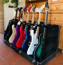 guitarras de el amir colección kramer