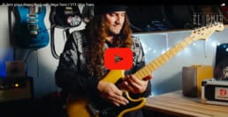 portada de video de el amir tocando heavy rock con vega tream
